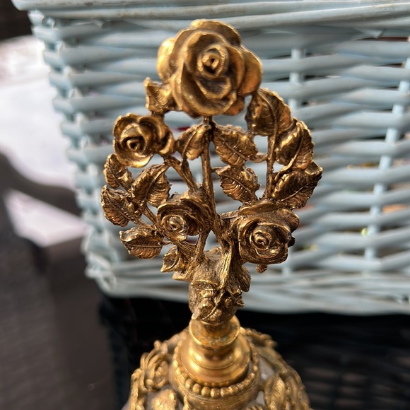 VINTAGE MATSON PERFUME BOTTLE,  APPROXIMATELY 6" TALL. PREOWNED - Picture 3 of 4